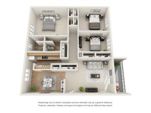3 bedroom apartments in decatur ga