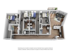 four bedroom apartment in ann arbor