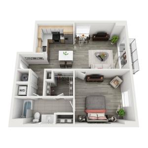 Motion at Dadeland A5 Floor Plan