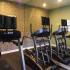 La Aloma Apartments, interior, fitness center, treadmills, elliptical, mirror