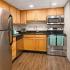 Standard 2 Bedroom Garden Insight Kitchen at The Views of Naperville apartments