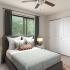 Standard 2 Bedroom Garden Insight Bedroom at The Views of Naperville apartments