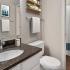 Standard 2 Bedroom Garden Insight Bathroom at The Views of Naperville apartments