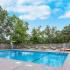 Outdoor Swimming Pool & sun deck at The Views of Naperville apartments
