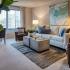 Pleasant Living Room | International Village Lombard | Lombard, IL Apartments