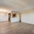 Renovated 2 Bedroom Tower Prospective Living Room & kitchen at The Views of Naperville apartments