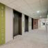 Renovated Hallways with green accents at The Views of Naperville apartments