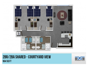 2x2 - Shared Courtyard