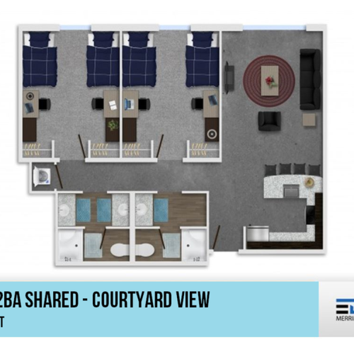 2x2 - Shared Courtyard