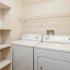 in-unit laundry room