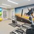 We have a fitness center that stays open 24 hours, 7 days a week so you can save money and cancel your gym membership! You'll enjoy workouts at your own pace right here at home.