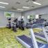 Fitness center with cardio and fitness equipment