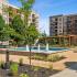Beautifully Landscaped Courtyard | Apartments Near Naperville IL | ReNew Downer's Grove