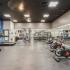fitness center with cardio and weight equipment and free weights