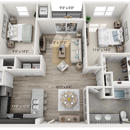 Floorplan Image | Arrive Glenview