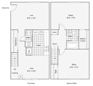 Floor Plan Images | The Social Amherst