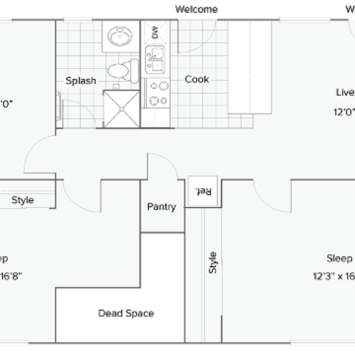 Floorplan Image | The Social Amherst