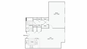 Floor Plan71| Alamo Apartments San Antonio TX | Arrive Eilan
