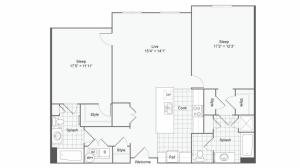Floor Plan 78| Alamo Apartments San Antonio TX | Arrive Eilan