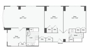 Spacious Floor Plans | Apartments For Rent Near Johns Hopkins University | The Social North Charles