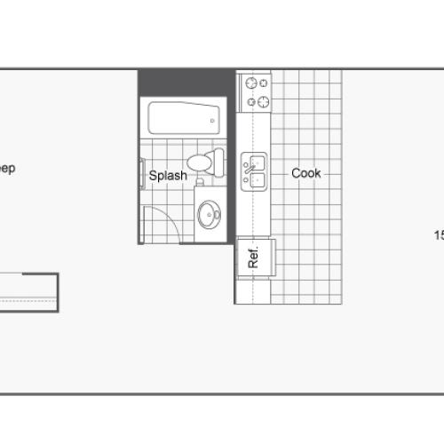 Floor Plan Image | Apartments In Denver | Renew on Stout