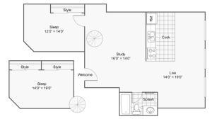 Floor Plan 21 | Apartments In Denver Colorado | Renew on Stout