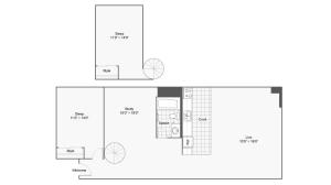 Floor Plan 10 | Apartments In Denver Colorado | Renew on Stout
