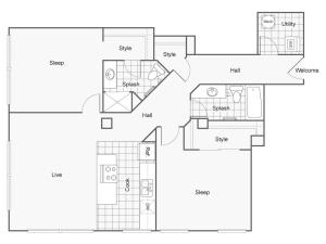Spacious Floor Plans | Luxury Apartments Wichita KS | ReNew Wichita