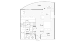 Floor Plan Image | The Social West Apartment Homes for Rent in Fort Collins CO 80521