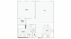 Floor Plan Image | 1910 on Water Apartment Homes for Rent in Milwaukee WI 53202