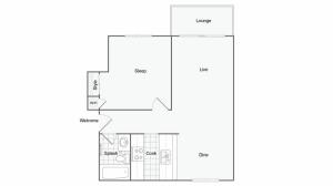 Floor Plan 3 | Apartments In Port Orchard | The Clubhouse at Port Orchard
