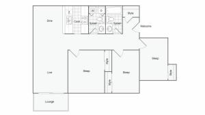 Floor Plan 8 | Apartments In Port Orchard | The Clubhouse at Port Orchard