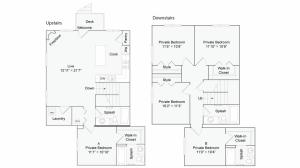 5 Bedroom Floor Plan | The Social West Ames Apartment Homes for Rent in Ames IA 50014