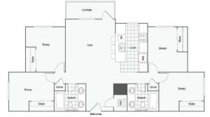 Floor Plan Images | The Social Laramie