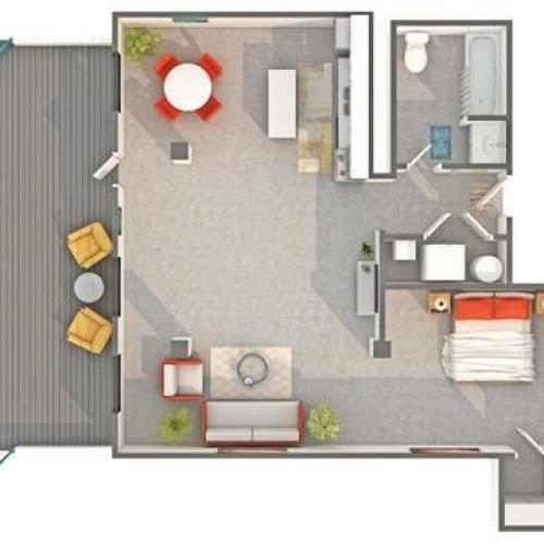 Floor Plan Image | Arrive Broadway Lofts