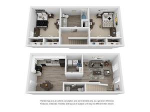 Floorplan Image | The Social Block nd Townhomes