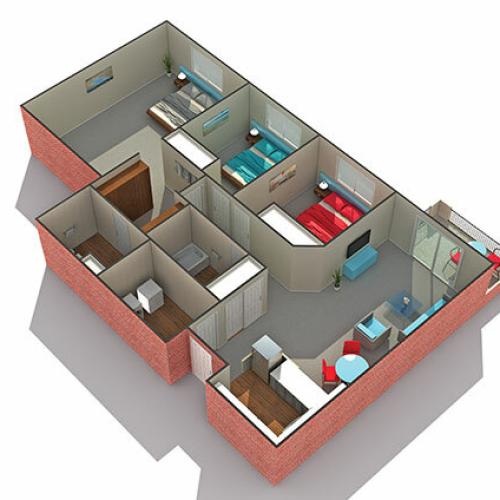 Floor Plan | Apartments In Eden Prairie MN | Arrive Eden Prairie