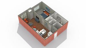 Floor Plan 4 | Luxury Apartments In Edina MN | Arrive Watertower