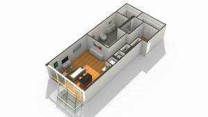 1 Bedroom Floor Plan | Apartments In South Loop Chicago | Arrive LEX