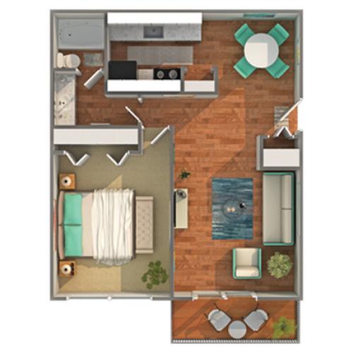 Floor Plan | ReNew Madison Apartment Homes for Rent in Madison WI 53711