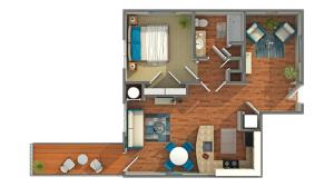 Floor Plan | Apartments In Eagleville PA | Arrive Valley Forge