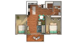 Floor Plan Layout | ReNew at Neill Lake Apartment Homes for Rent in Eden Prairie MN 55344