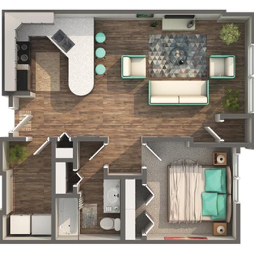 Floor Plan | Zen Chaska Apartment Homes for Rent in Chaska MN 55318
