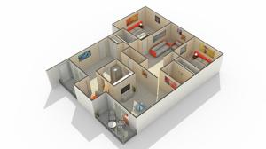The Atwood @ Eden Prairie Apartment Homes Apartments For Rent Eden Prairie MN Floor Plan