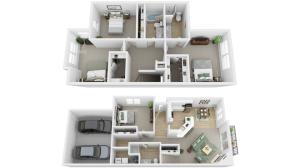 Floor Plan Images | North Bend Apartments Washington | Arrive North Bend