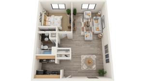 Floor Plan Image | Alexandria VA Apartments | Arrive Alexandria