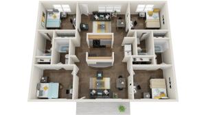 Floor Plan Layout | The Social SMTX Apartment Homes for Rent in San Marcos TX 78666