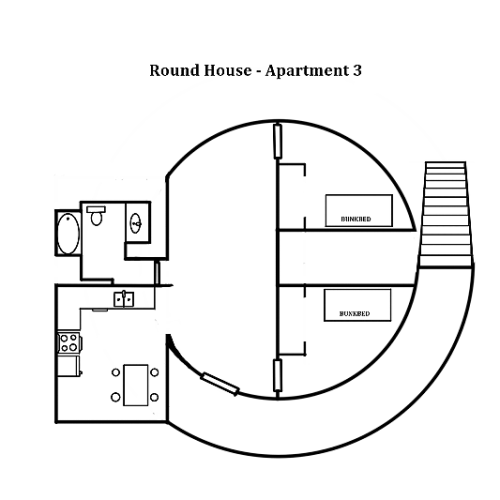 Round House 3 - Off Campus Student Housing Apartments in Logan, Utah near Utah State University