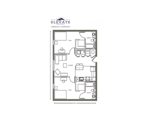 B2 2 Bed | 2 Bath - Off Campus Student Housing Apartments in Bellingham, Washington near Western Washington University