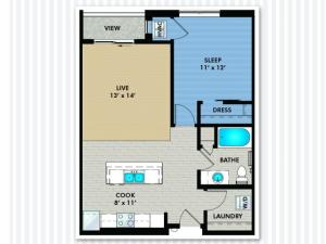 Floor Plan B3 | The Woodlands Apartments | Apartments in Menomonee Falls, WI